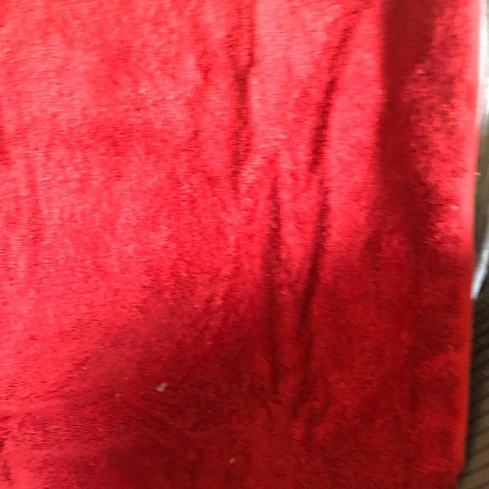 Red Plush - Soft Velvet Texture bath towel